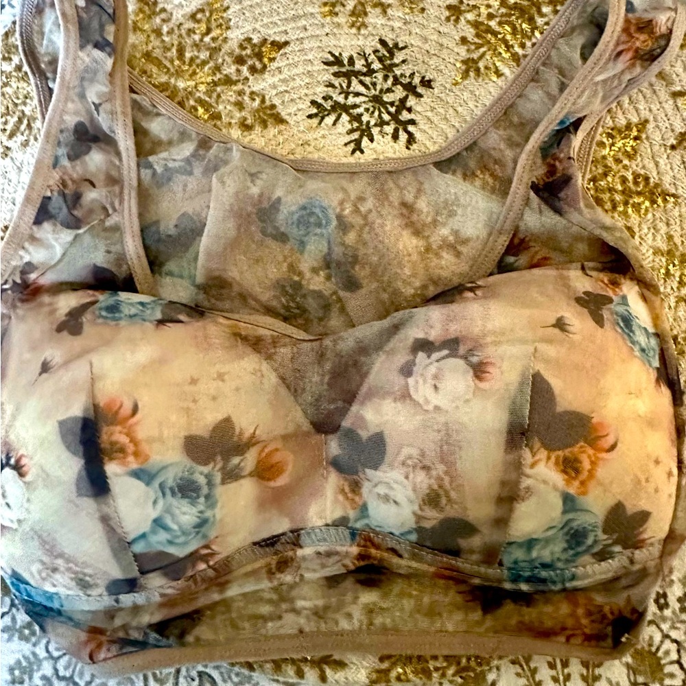 Sheer bralette